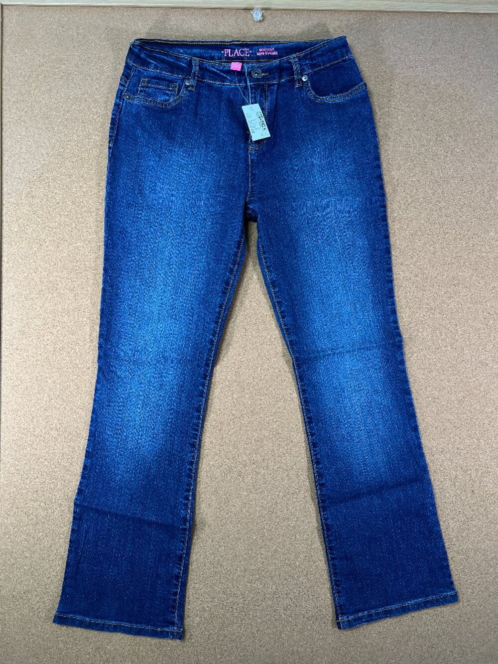 The Children's Place Girls Jeans Bootcut with Waist Adjustment Size 16 NWT